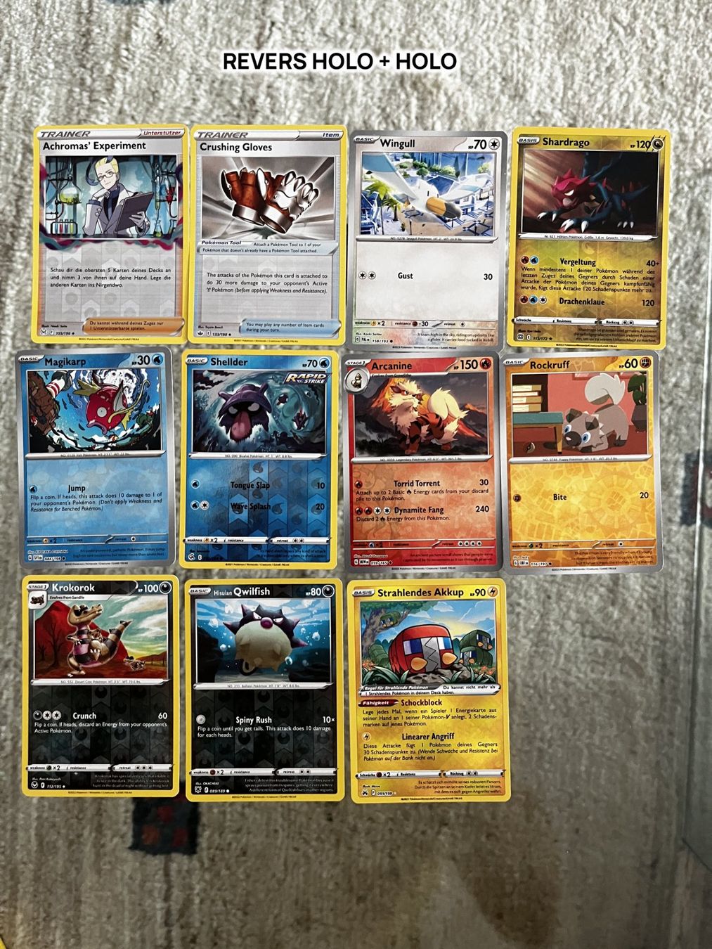 Pokémon Cartes à collectionner: 92 Pokémon-Karten + 2 Original-Cases – D'occasion à Unterlunkhofen par ivz_w7zf 1