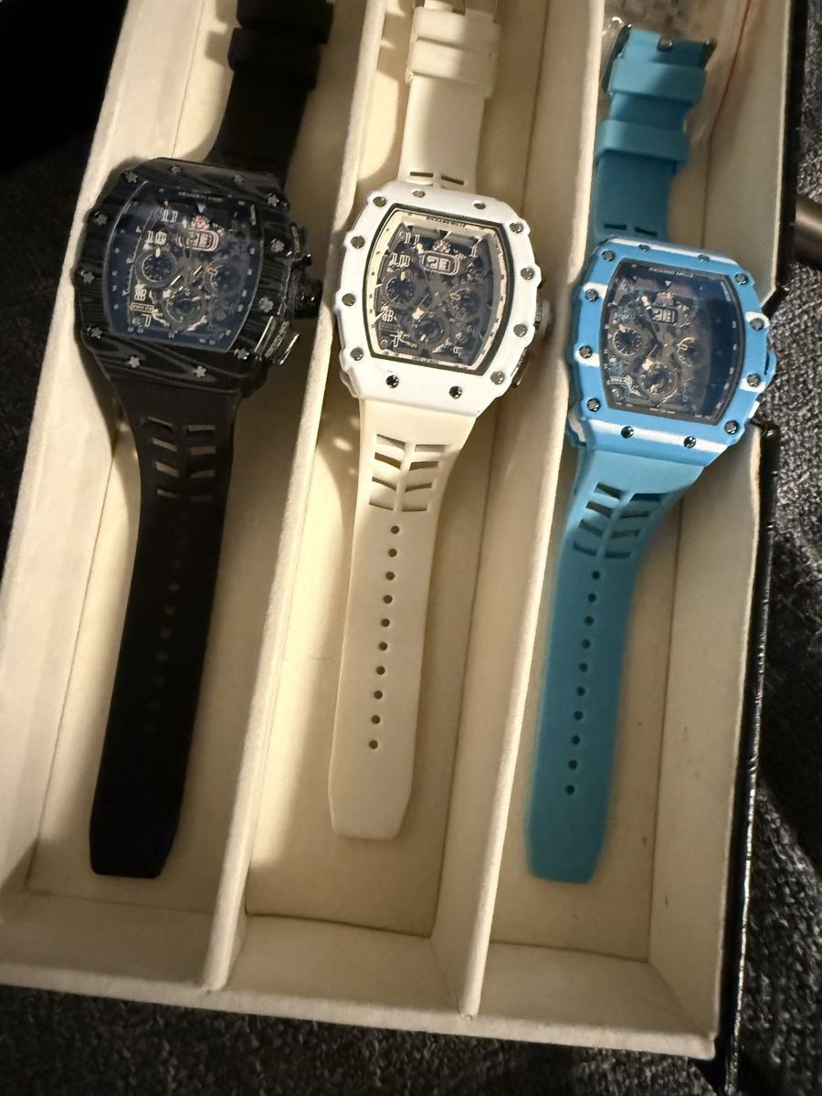 Orologi: Chronograph Uhren x3 – Nuovo (secondo la descrizione) da Luzern venduto da TheDoctor05 2