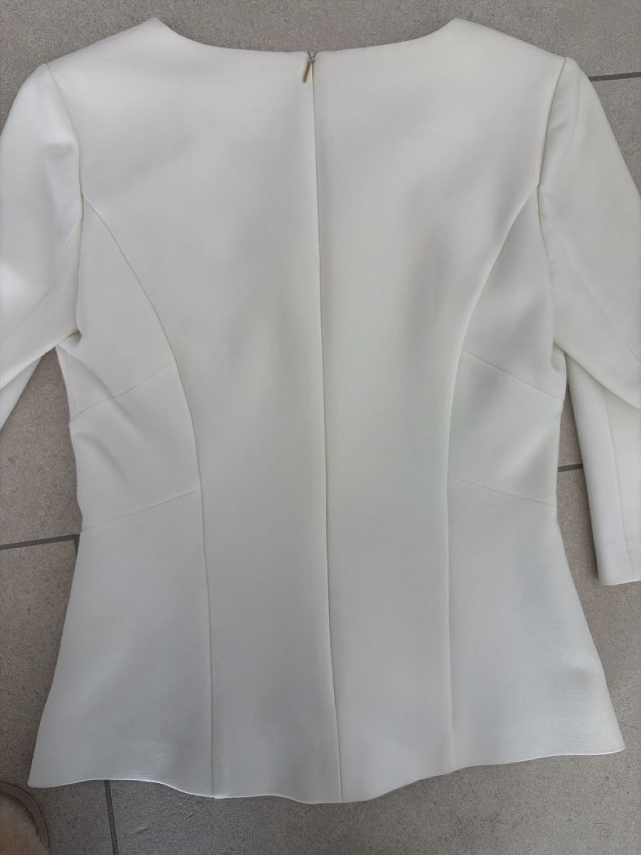 Hugo Boss Top: Hugo Boss Peplum Oberteil Weiss Gr. 36 Business Elegant – Nuovo (secondo la descrizione) da Wallisellen venduto da Lan_82sz 5