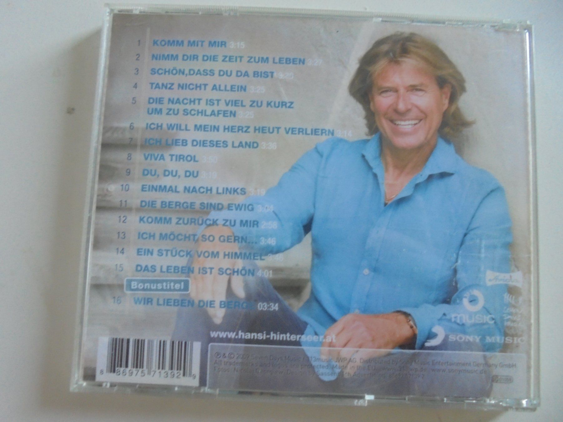 CD: Hansi Hinterseer " komm mit mir " ( VG+ ) – Usato da Crissier venduto da Promopost 1