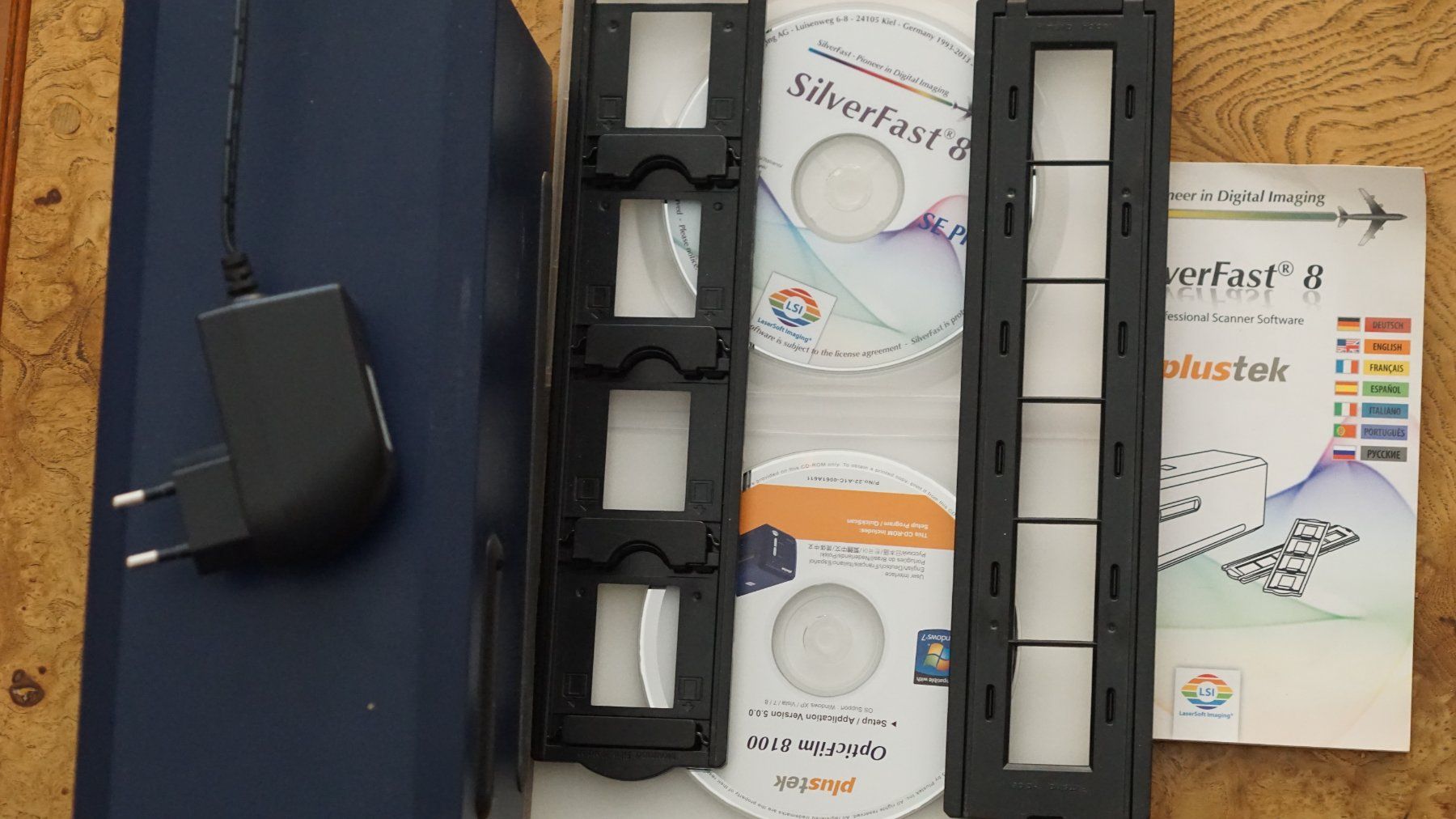 Plustek Scanner: SCANNER DIAPO PLUSTEK 8100 – Gebraucht aus st-imier von pongex