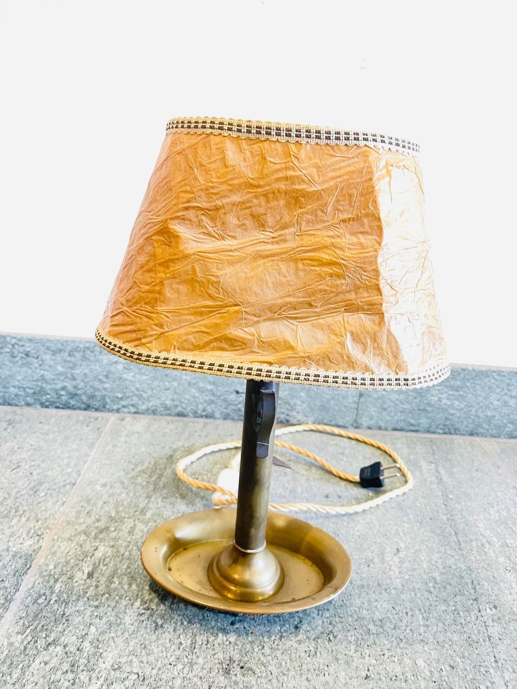 Lampade: Retro Nachttischlampe Vintage Messing – Usato da Olten venduto da ELHANDEL 8