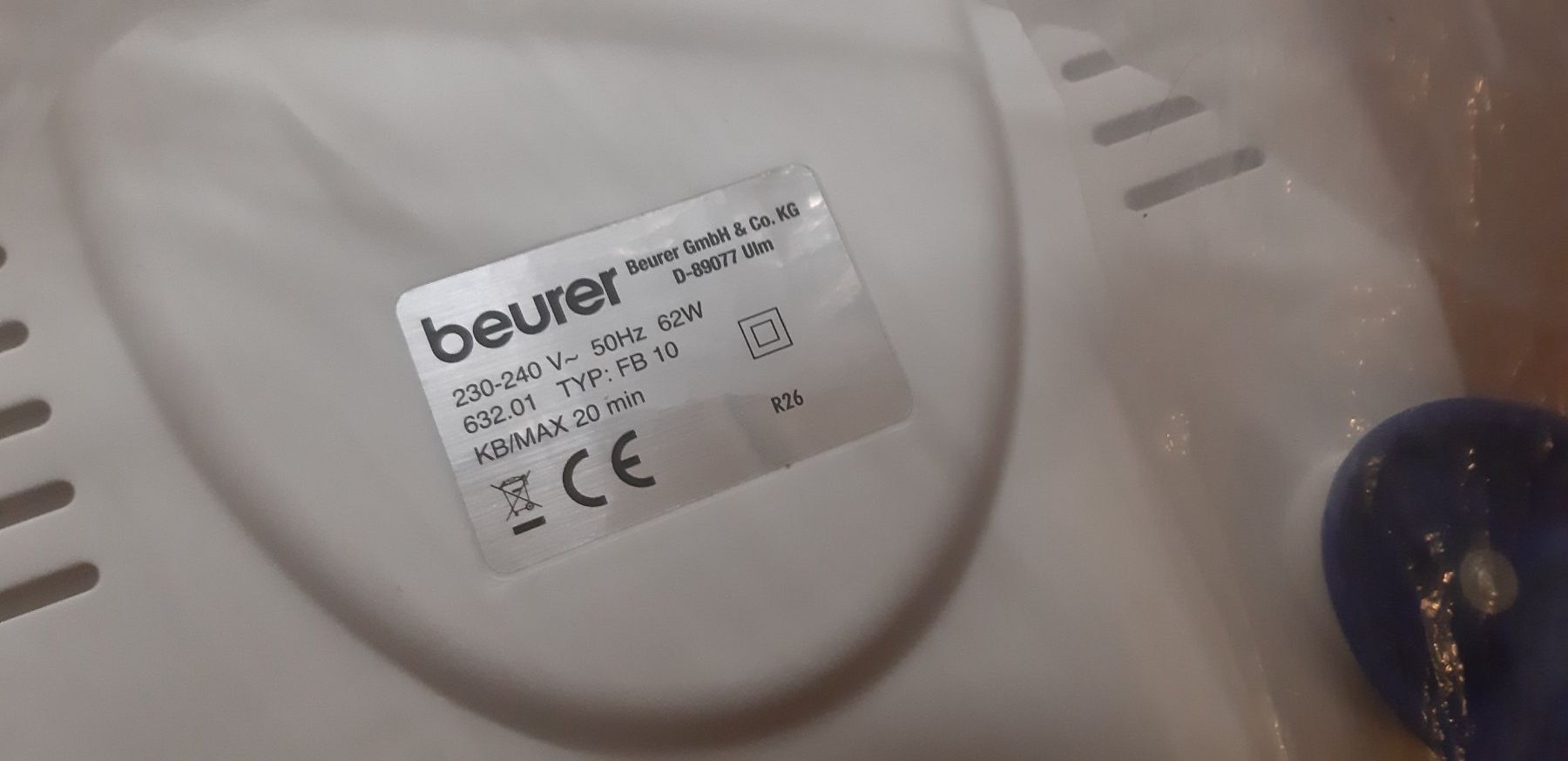 Beurer Dispositivi per massaggi: Massage Spa Fussbad NEU! – Nuovo e nell'imballaggio originale da Zürich venduto da Venecia25 2
