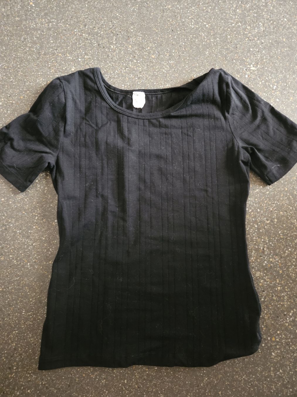 Hanro T-Shirts: Hanro Shirt schwarz Grösse M Baumwolle Lycra  – Neu (gemäss Beschreibung) aus Anwil von tamoos 2