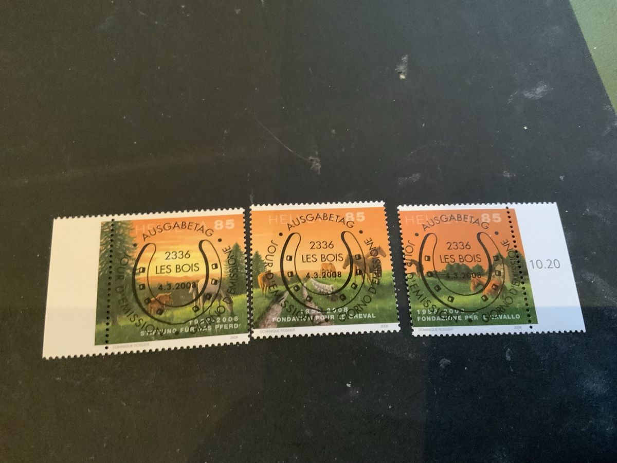 Alle Briefmarken: 2008 JURALANDSCHAFT ET VOLL EINWANDFREI  – Gebraucht aus Beinwil am See von Ricri