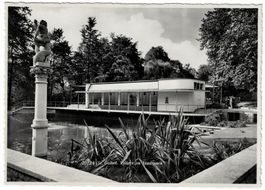 St. Gallen, Volière im Stadtpark um 1948