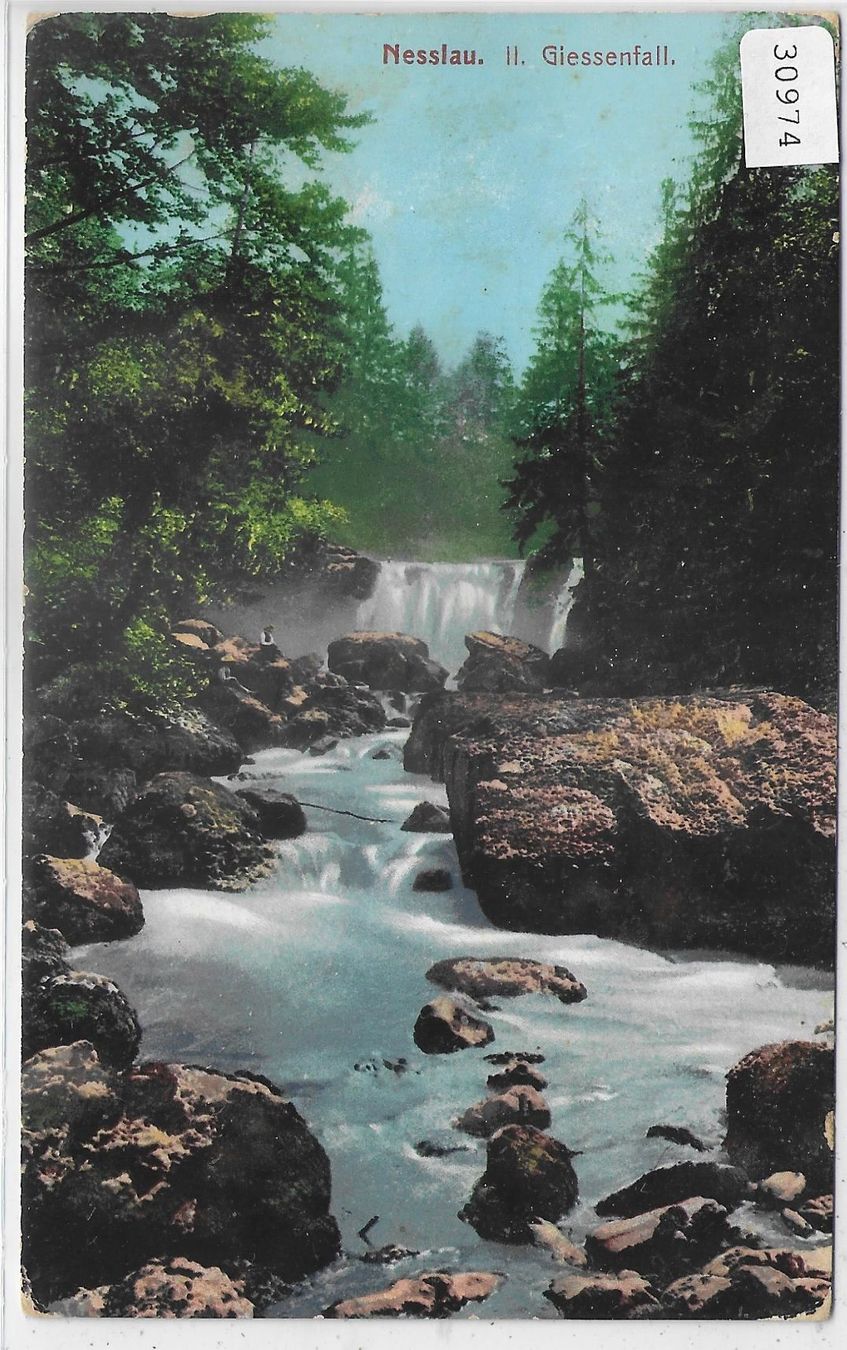 Cartes postales: Nesslau - II Giessenfall - Litho – D'occasion à Ettingen par Kartenplanet