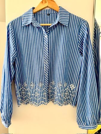 modernes Blusenshirt, S/M