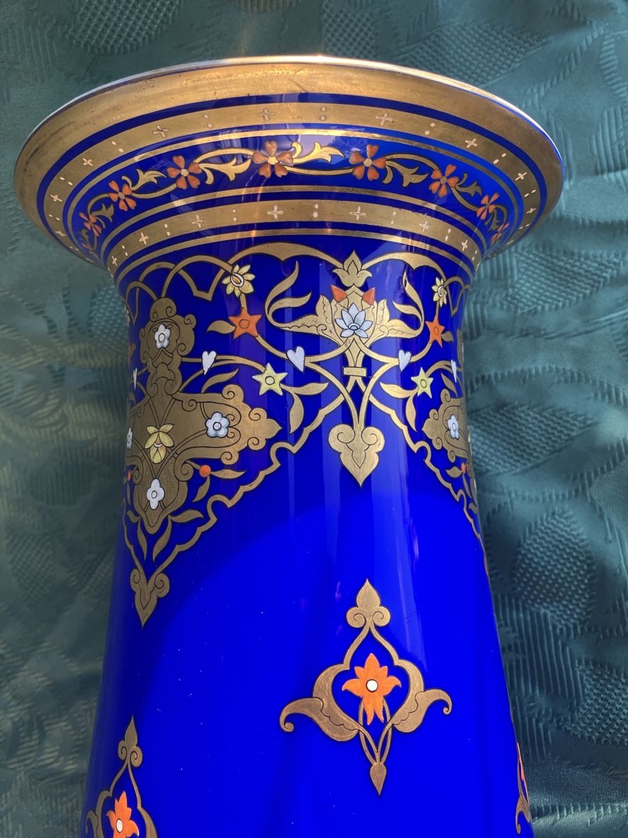 Vasen & Gefässe: Antik Vase Opalin um1880  – Gebraucht aus Zürich von Artnuvo 7