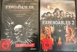 4 DVDs The Expendables 1-4 Action Filme