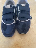 Kinderschuh Sneaker Klettverschluss dunkelblau Grösse 38