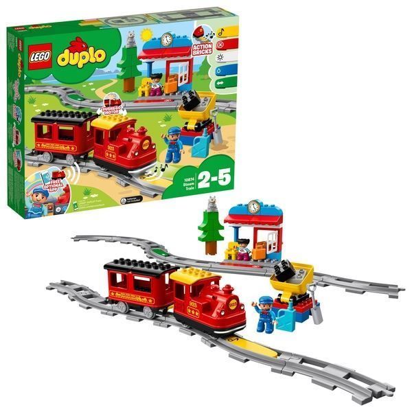 Lego Kit di costruzioni: 💥LEGO DUPLO 10874 Dampfeisenbahn NEU – Nuovo e nell'imballaggio originale da Galgenen venduto da Krdshop 2