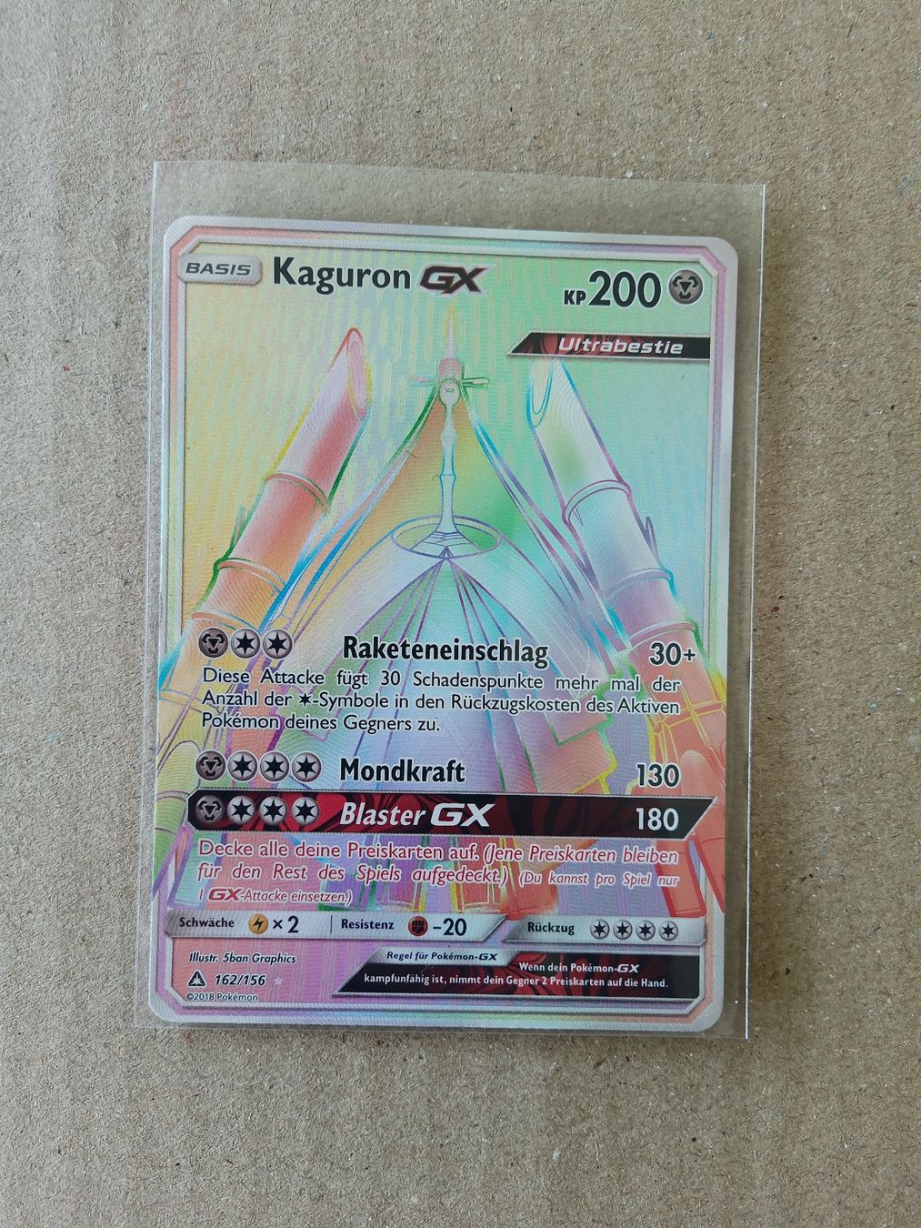 Pokémon Carte collezionabili: Kaguron GX Rainbow - Pokemon Englisch – Usato da Altstätten SG venduto da GGsGameshop