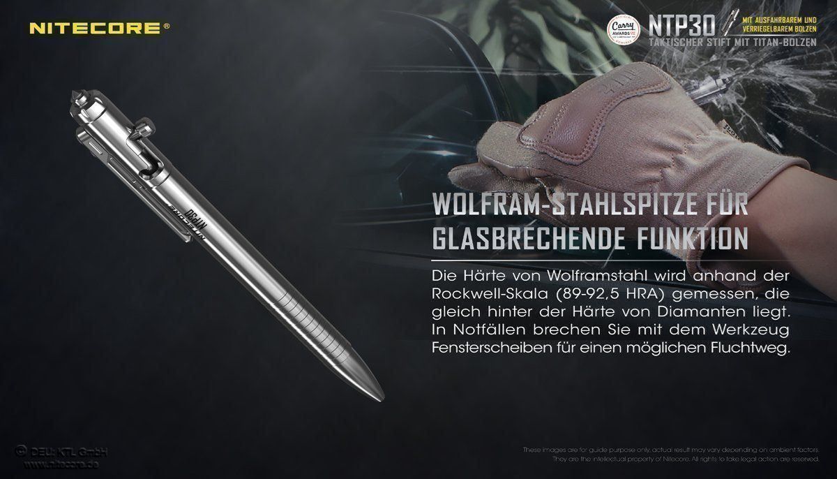Penna & Evidenziatori: NiteCore Titan Pen NTP30 – Nuovo e nell'imballaggio originale da Grüningen venduto da Prolumin 4