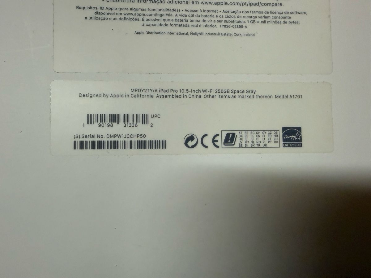 Apple Tablet PC: Apple iPad Pro Verpackung – Gebraucht aus Goldingen von Thomas.Perrin 1