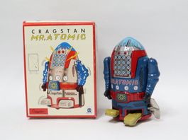 Cragstan Blech Roboter Mr. Atomic Robot zum aufziehen