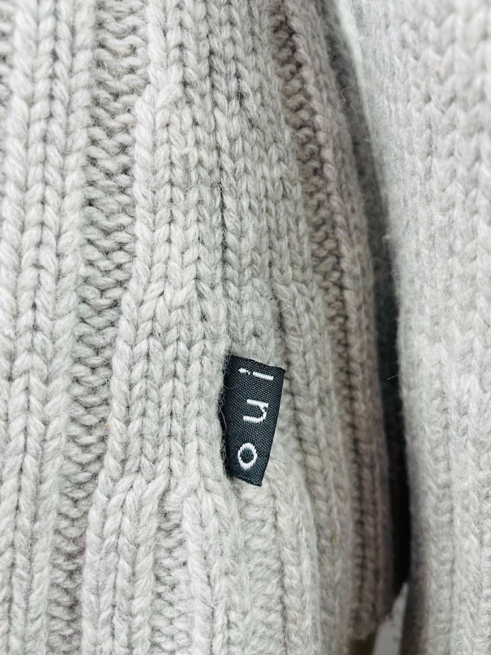 Pullover & Sweatshirts: Grauer Wollpullover von Oui, Gr. 38-40 – Gebraucht aus Zürich von bentalent711 4