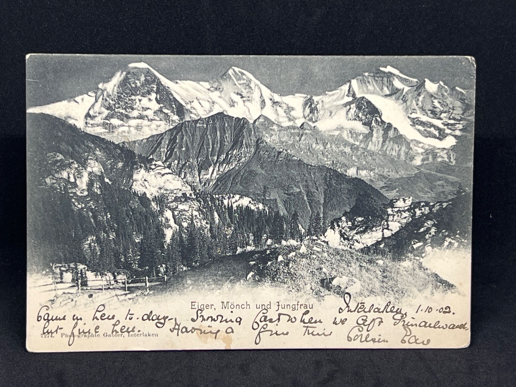 Cartes postales: Eiger, Mönch und Jungfrau – D'occasion à Widnau par Brusi9