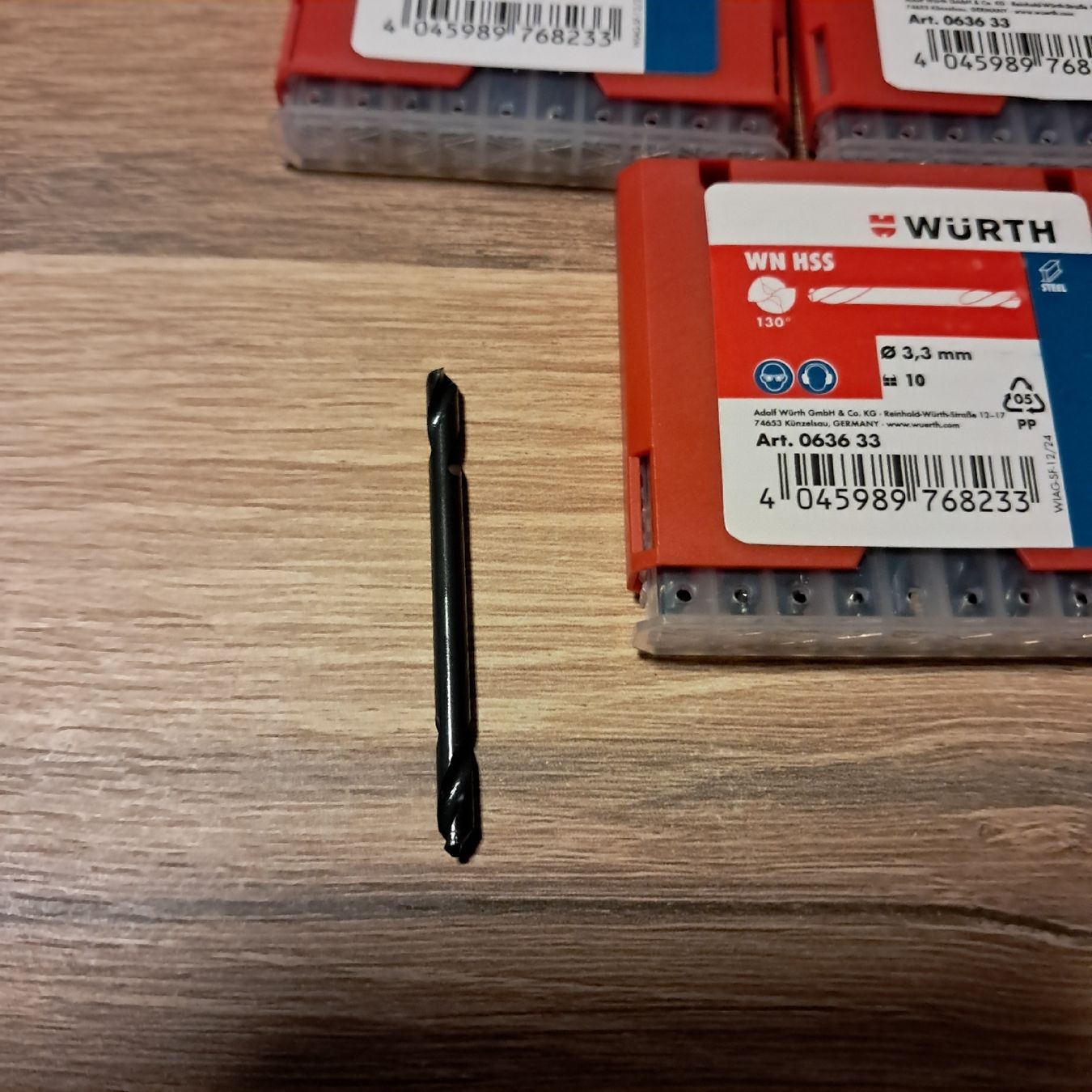 Würth Tutti gli attrezzi: Doppelkopfbohrer 3.3mm – Nuovo (secondo la descrizione) da Einsiedeln venduto da Biberchrouser76 1