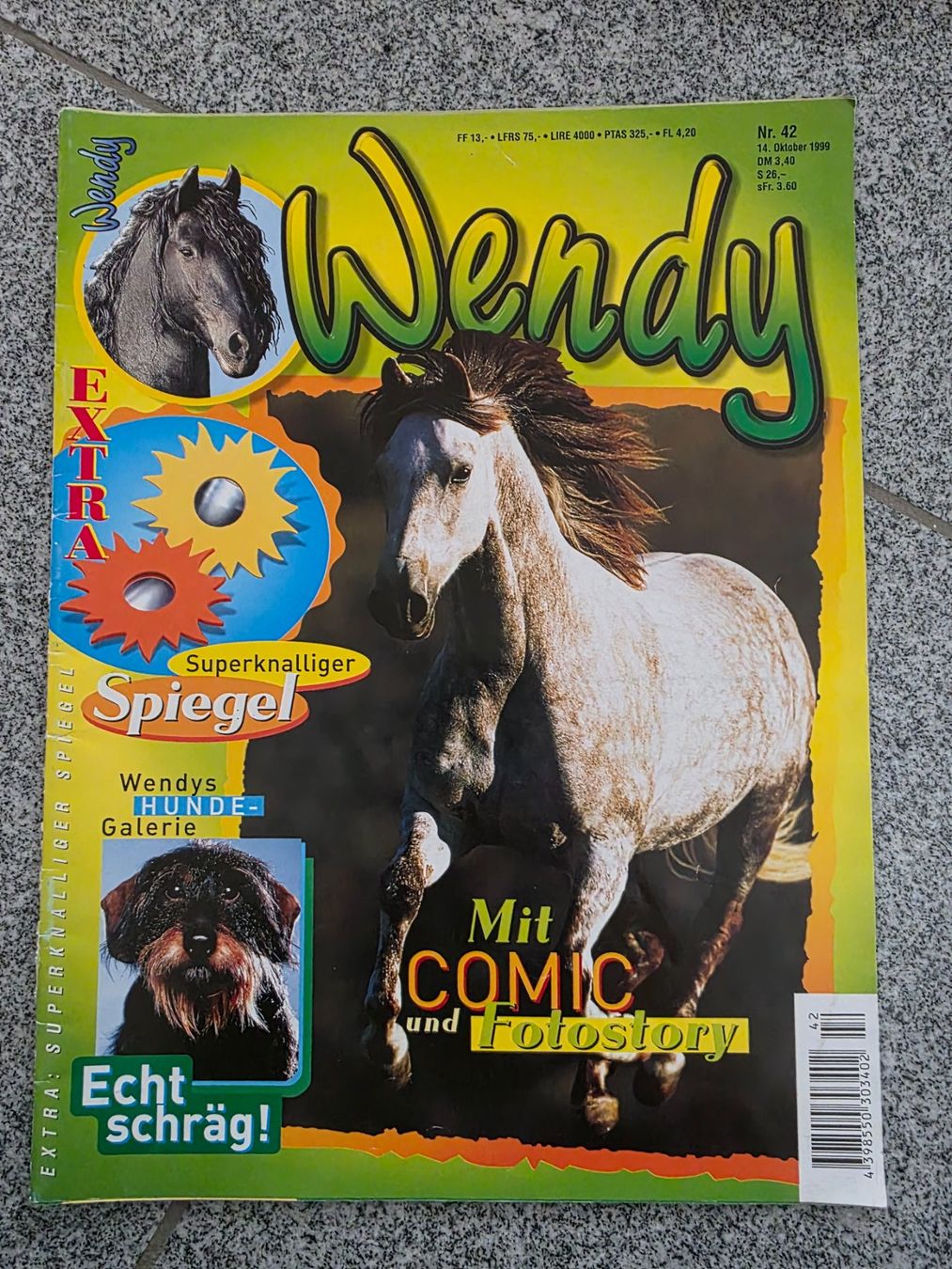 Comics: Wendy Comic Heft/ Pferde Zeitschrift von 1999 – Gebraucht aus Tägerschen von mamirockt