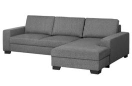 IKEA SÖRVALLEN 3er-Sofa mit Récamiere & 2 Nackenstützen