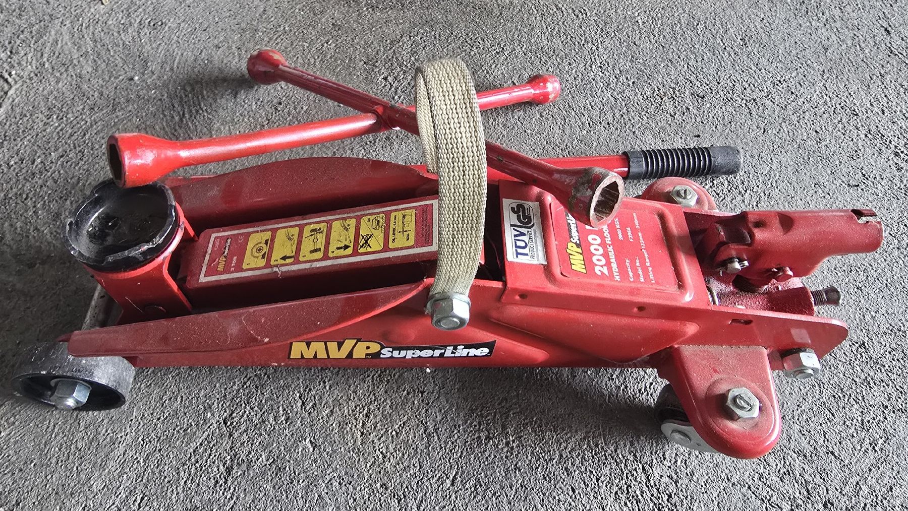 Tutti gli attrezzi: Wagenheber MVP SuperLine 2000kg – Usato da Oberrohrdorf venduto da Ironed 2