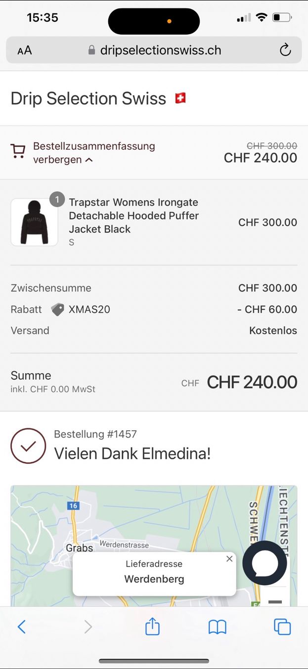 Trapstar Giacche: Trapstar Puffer Jacket - schwarz – Nuovo (secondo la descrizione) da St. Gallen venduto da ElmedinaZ 5
