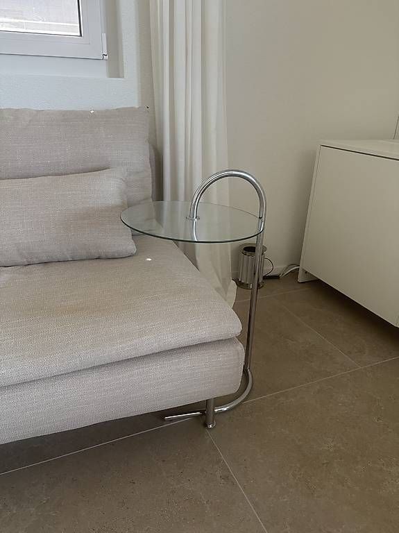 Tavoli: Beistelltisch Sidetable Silber Glas – Usato da Zürich venduto da car_9sdb