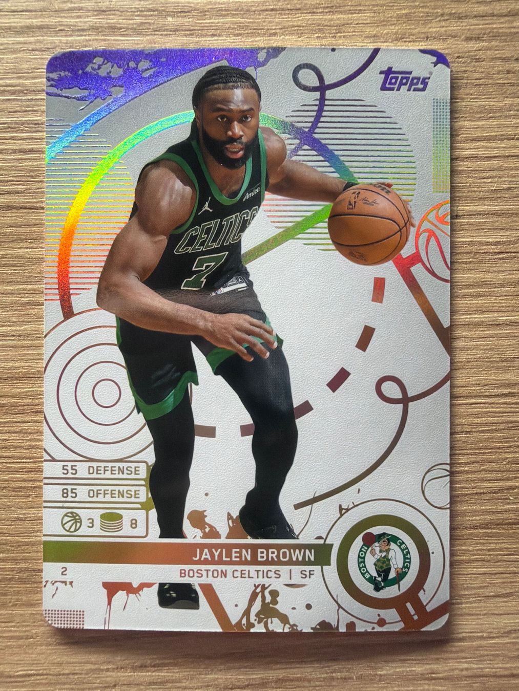 Panini Carte collezionabili: NBA Jaylen Brown WHITE Topps Match Attax 2025 – Usato da Netstal venduto da Clutch79Cardz