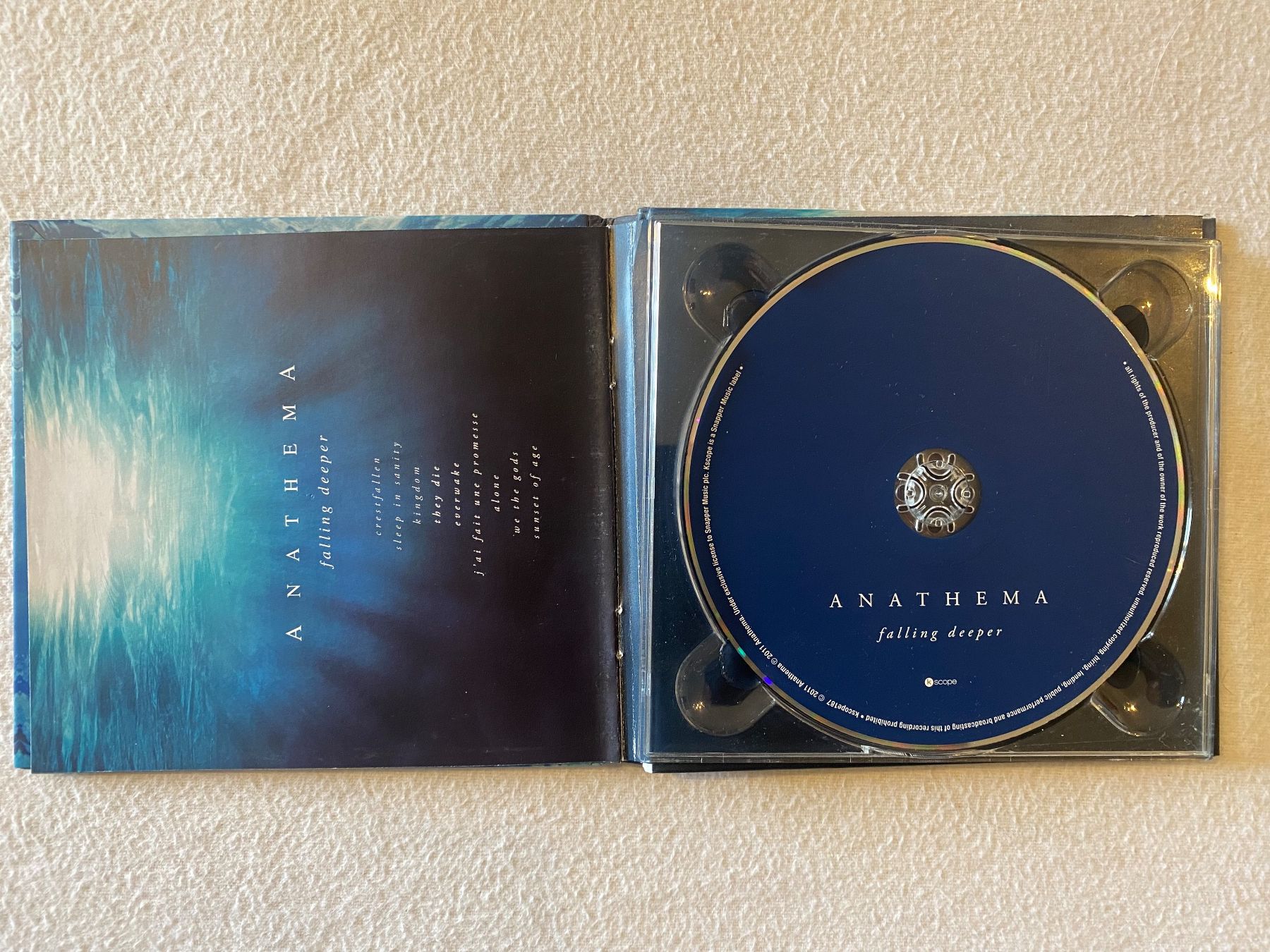 CD: Anathema - Falling Deeper (prog. Rock) – Usato da Duggingen venduto da Kisha010 1