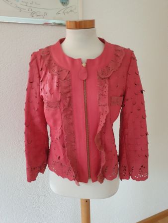 Save The Queen Sommer Lederjacke Gr. S