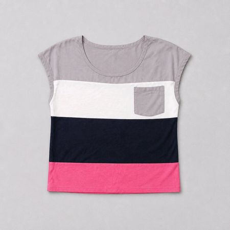 Color Block T-Shirt von Only Gr. S