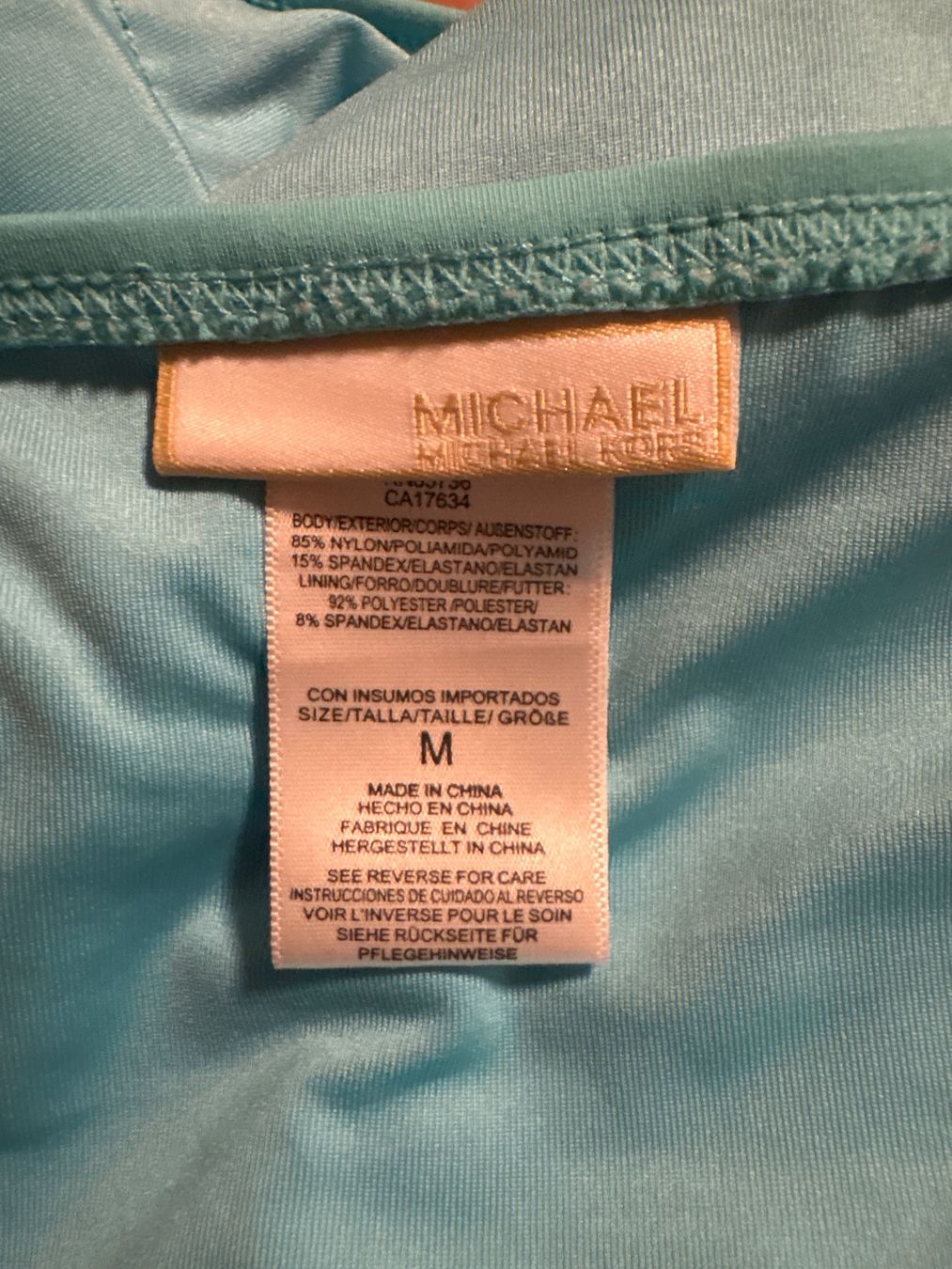 Michael Kors Costumi da bagno & Bikini: Michael Kors Bikini Gr S/M türkis – Usato da Richterswil venduto da ZueriLake2 2