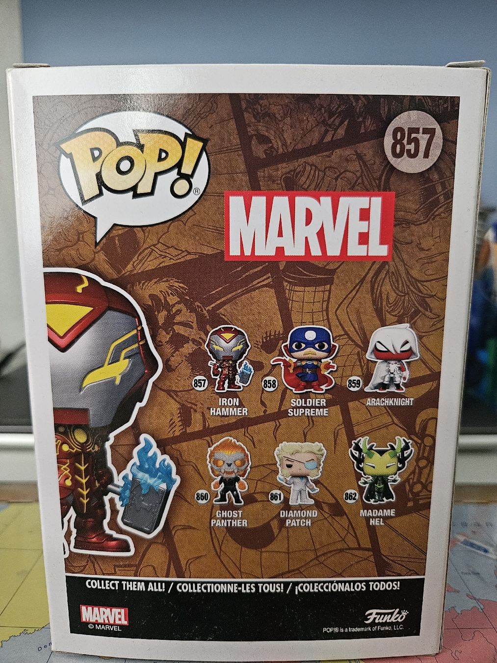 Funko Statuette: Iron Hammer aus Infinity & Warps – Nuovo e nell'imballaggio originale da Oberwil BL venduto da Desi_03 1