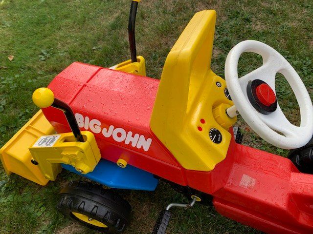 Big Fahrzeuge für Kinder: Spiel - Traktor mit Anhänger " BIG JOHN" – Gebraucht aus Gundetswil von Egro100 4