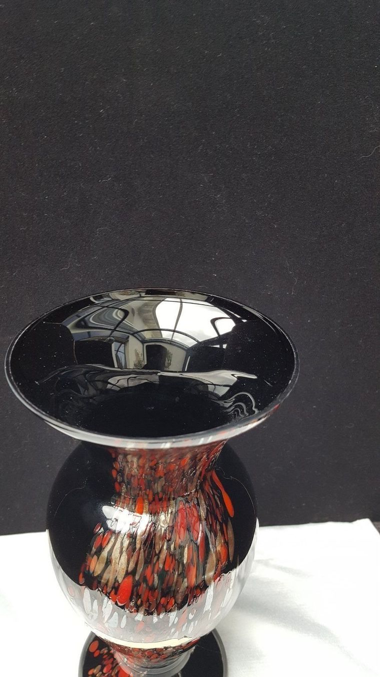 Murano Vasi & Recipienti: Murano Avventurina Glasvase – Usato da Reinach venduto da 3Guggerli 3