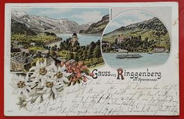 Gruss von Ringgenberg am Brienzersee, 1903