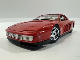 Ferrari Testarossa 1:18, rot, BBURAGO 