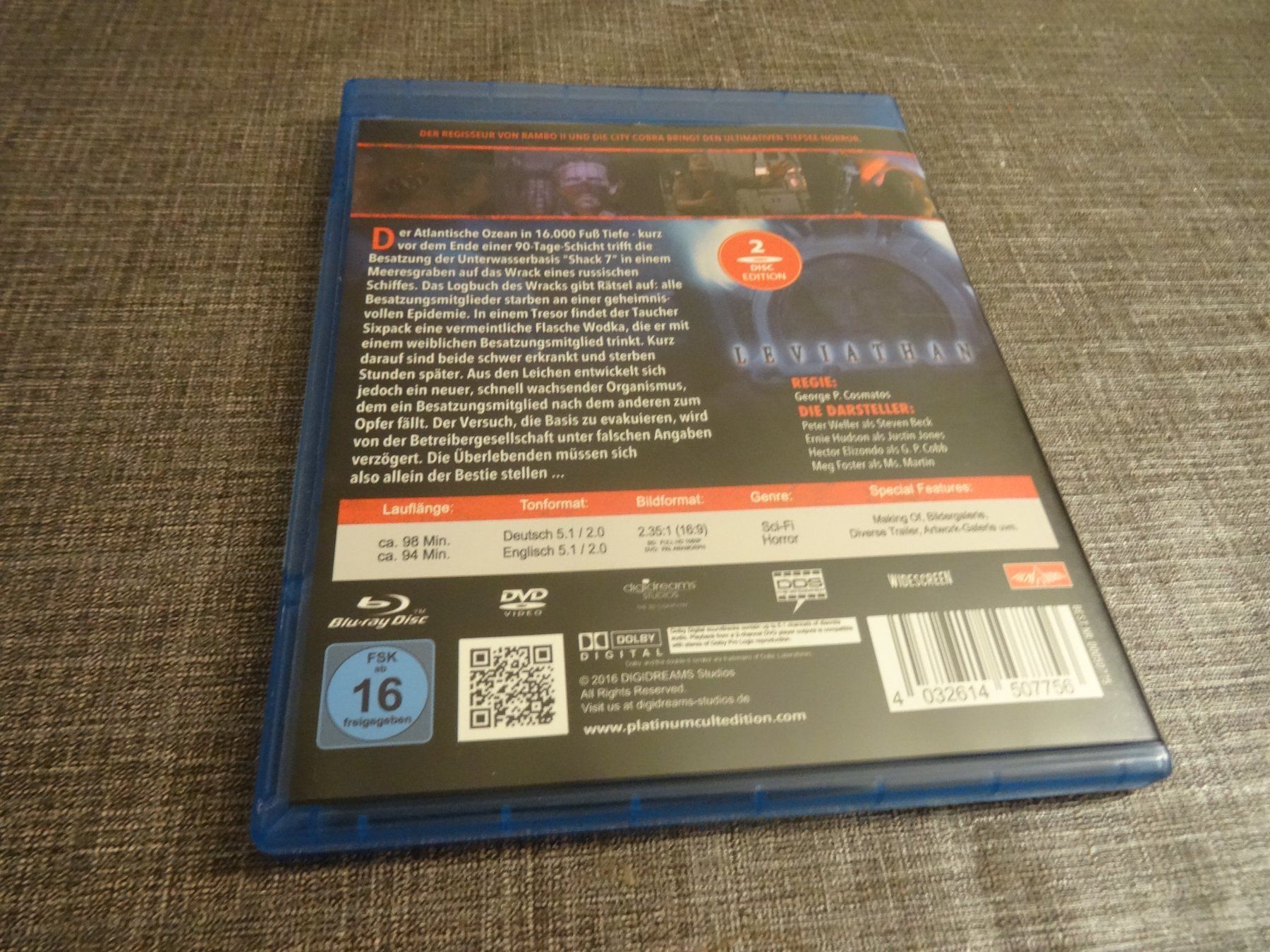 Tous les DVDs: Leviathan Blu-ray 2 Disc Complete Edition – D'occasion à Olten par Disc-Verkauf 2