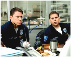 21 JUMP STREET (Cast) - signiertes Grossfoto 20x25cm mit COA