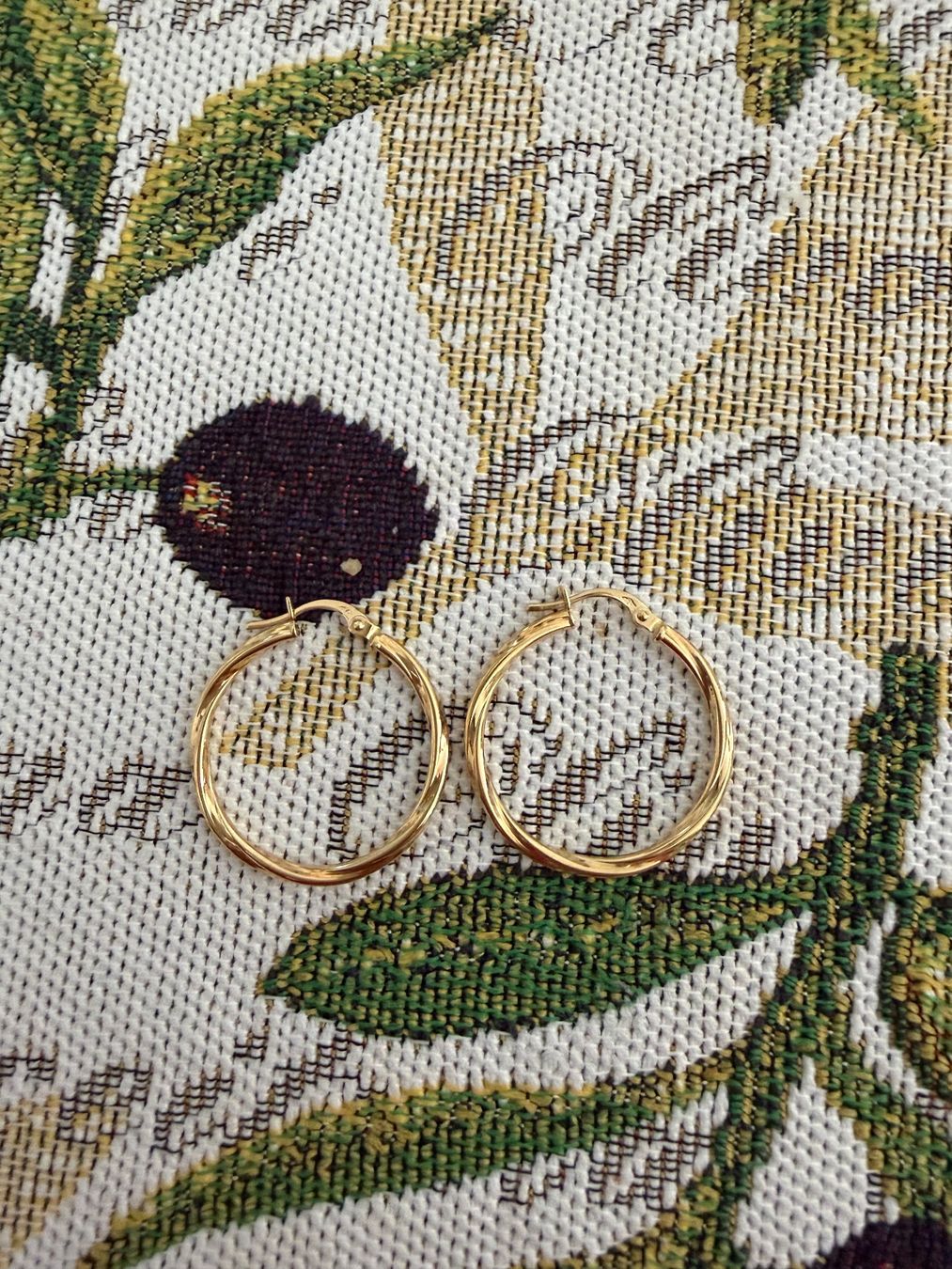 Ohrringe & -stecker: 750 Yellow Gold Loop Earrings – Neu (gemäss Beschreibung) aus St.Josefen von lop_lh8d 4