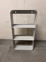 Wandregal Metall weiss 3 Ablagen guter Zustand