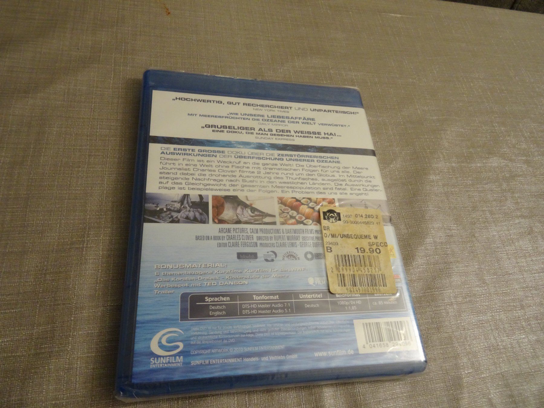 Tutti i DVDs: Unsere Ozeane - Blu-ray - NEUWARE – Nuovo e nell'imballaggio originale da Olten venduto da Disc-Verkauf 1