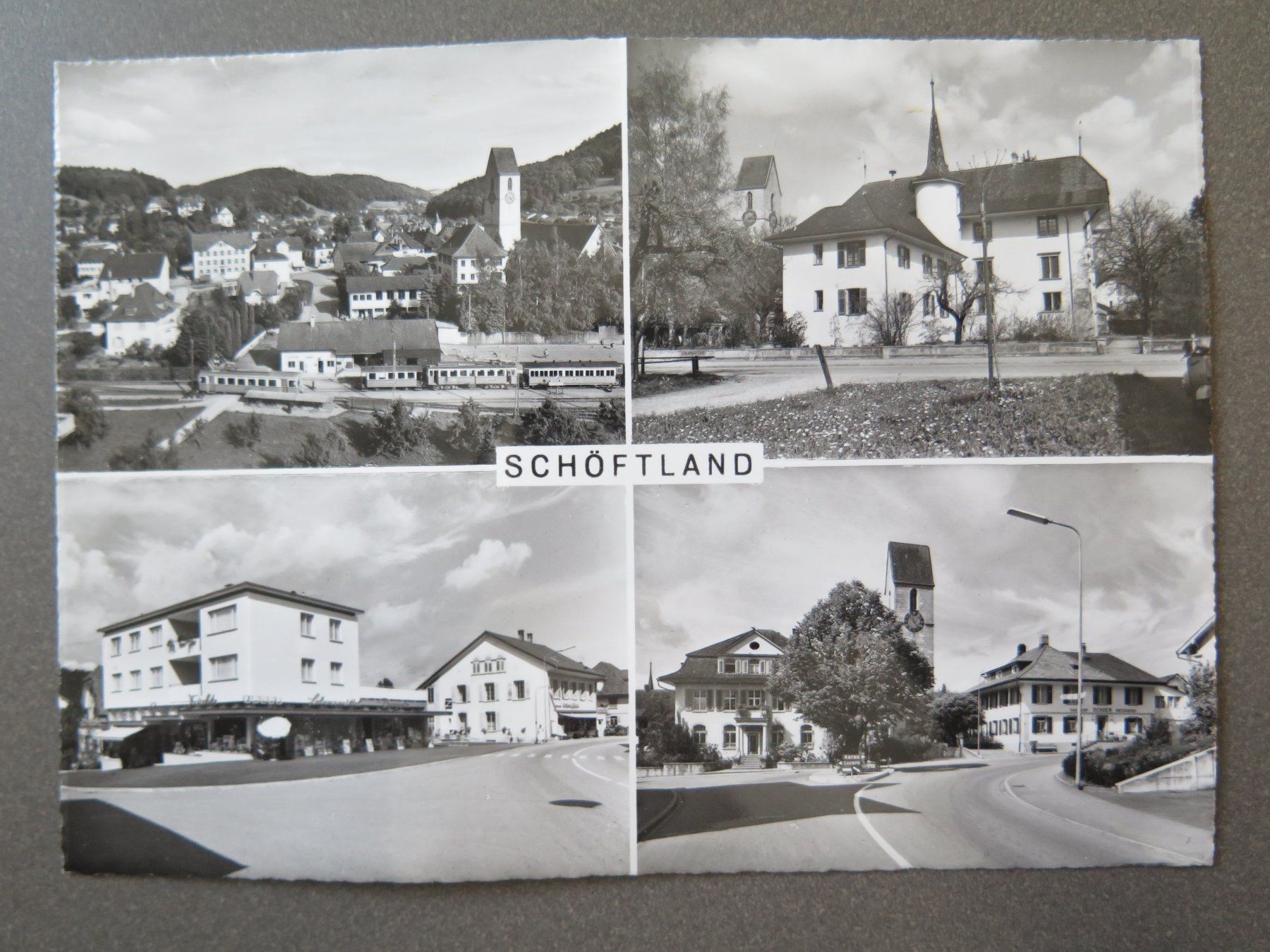 Cartoline postali: SCHÖFTLAND - 4-BILDRIGE AK – Usato da Wittenbach venduto da lipasal