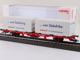 Märklin 47700 DB Cargo Containertragwagen mit Wechselpritsch