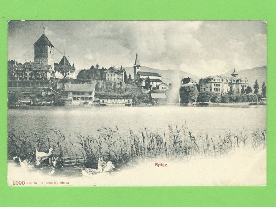 Cartoline postali: Spiez – Usato da Zürich venduto da t24_de