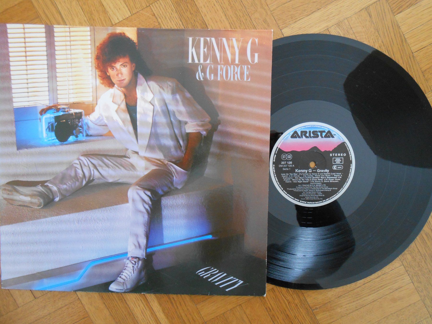 Dischi in vinile: Kenny G & G Force 1985 Gravity (LP) – Usato da Territet venduto da Yvanz