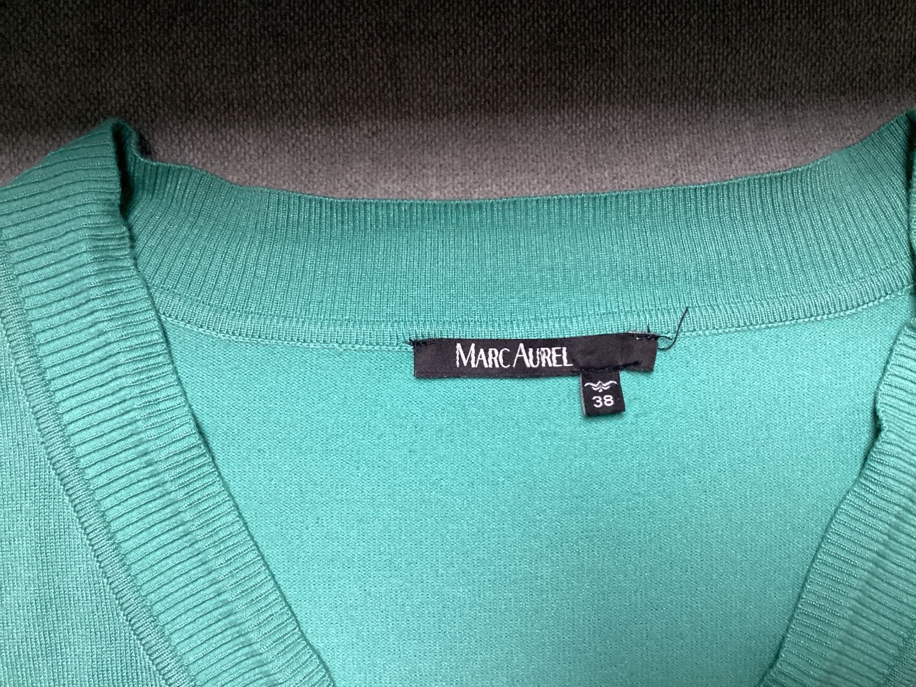 Pullover & Sweatshirts: Marc Aurel Damen Pullover V-Ausschnitt mint petrol Gr. 38 – Gebraucht aus Homberg b. Thun von Homata 4