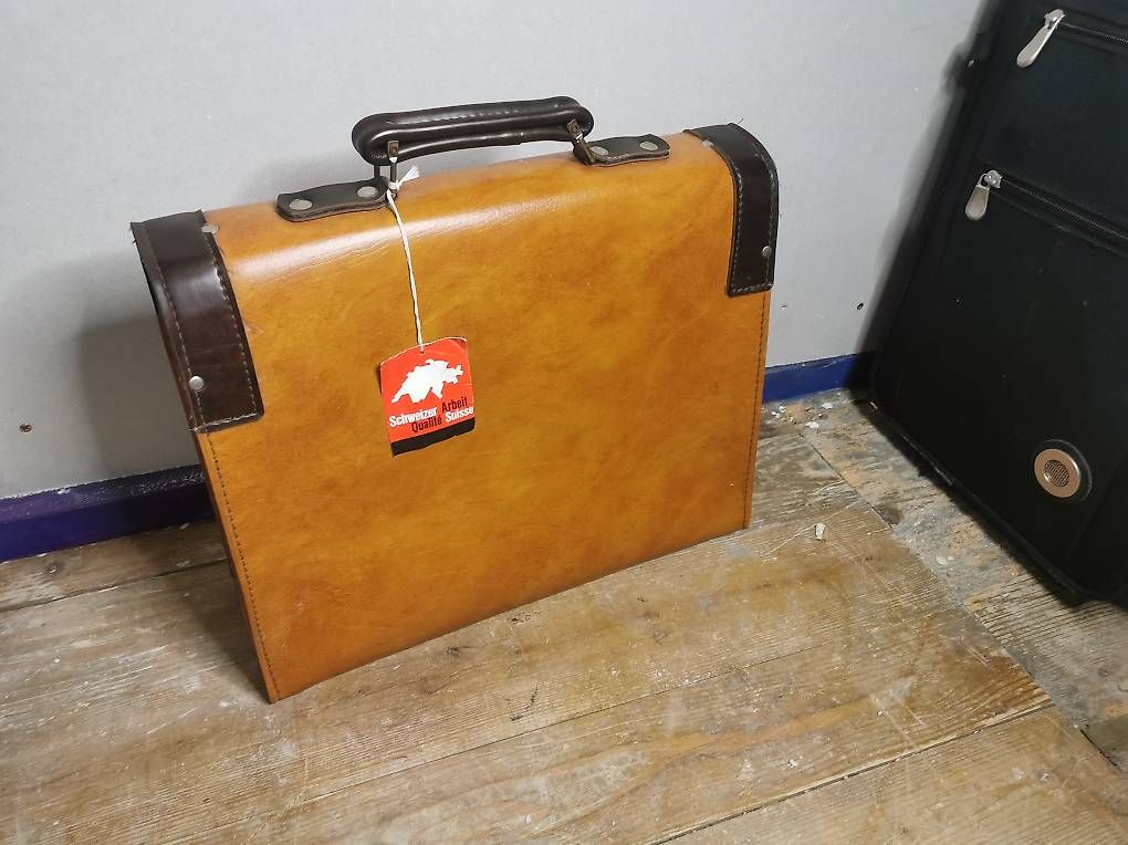 Valigie & Borse: Antike Ledertasche / Schultasche / Aktentasche  – Usato da Winterthur venduto da Cyi_paint 1