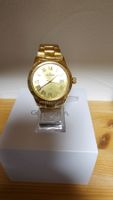 Elegante Grovana Uhr, Goldfarben, Neu mit Werkgarantie!
